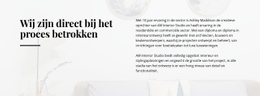 Tekst Rechtstreeks Betrokken Proces - Websitebouwer Met Slepen En Neerzetten