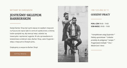 Tablica Fryzjerska - Pobierz Bezpłatnie Motyw WordPress