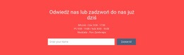 Odwiedź Nas Lub Zadzwoń Profesjonalny Projekt