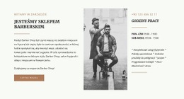 Tablica Fryzjerska - Szablony Projektów Stron Internetowych