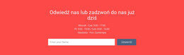 Gotowy Do Użycia Szablon Joomla Dla Odwiedź Nas Lub Zadzwoń