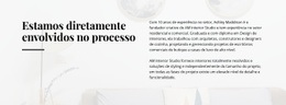 Design De Site Pronto Para Uso Para Processo De Texto Diretamente Envolvido