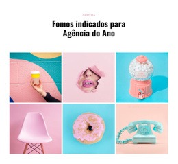 Agência De Portfólio - Design De Site Profissional