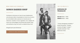 Barbearia - Tema WordPress Para Download Gratuito