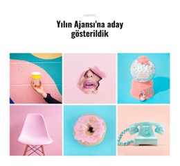 Portföy Ajansı Tam Genişlikte Şablon