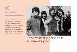 Outil De Maquette De Site Web Pour Beatle S'Ouvre