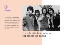 Beatle Abre - Download De Modelo HTML