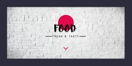 Tasty Food Premium CSS Template