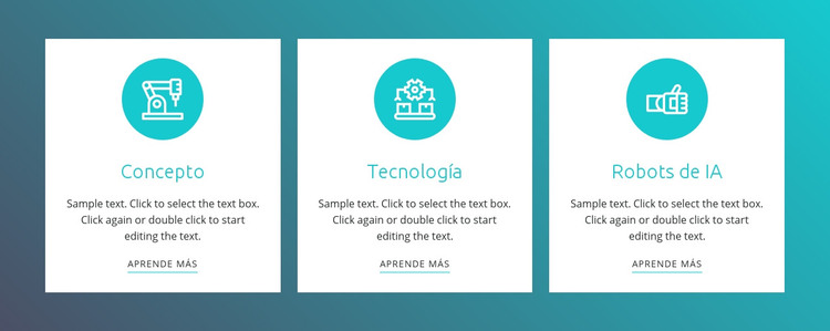 Automatización de procesos robóticos Plantilla HTML