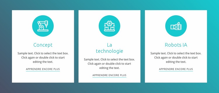 Automatisation des processus robotiques Modèle d'une page