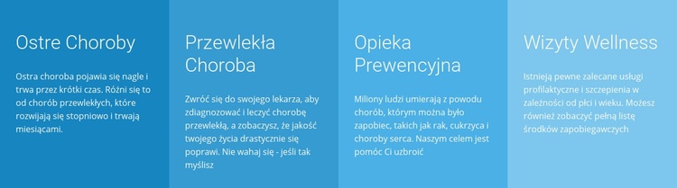 Wyjątkowa opieka stomatologiczna Szablony do tworzenia witryn internetowych