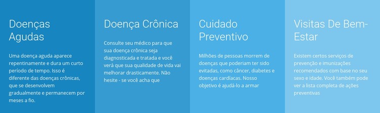 Atendimento odontológico excepcional Modelo HTML5