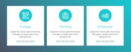 Robotik Süreç Otomasyonu Ücretsiz CSS Web Sitesi Şablonu