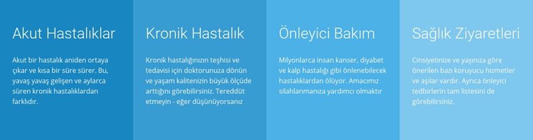 Olağanüstü diş bakımı CSS Şablonu