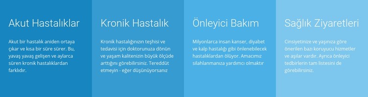 Olağanüstü diş bakımı Html Web Sitesi Oluşturucu