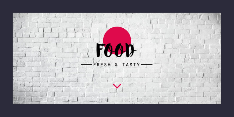Tasty Food Website Builder Software