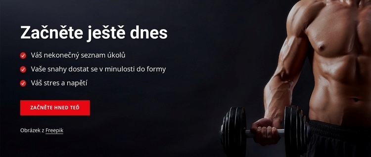 Začněte s námi trénovat ještě dnes Téma WordPress