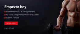 Impresionante Tema De WordPress Para Empieza A Entrenar Con Nosotros Hoy