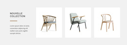 Nouvelles Collections De Chaises - Thème WordPress Gratuit