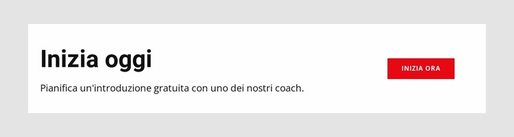 Oggi è il giorno migliore per iniziare ad allenarsi Modello Joomla