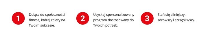 Teksty z liczbami Kreator witryn internetowych HTML