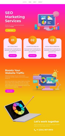 Proven Performance - Free Website Template