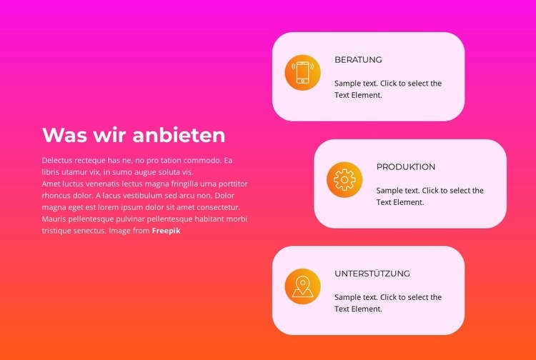 Millionen Besucherwachstum Landing Page