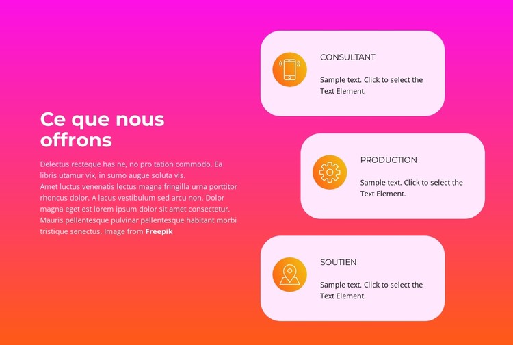 Croissance d'un million de visiteurs Modèle CSS