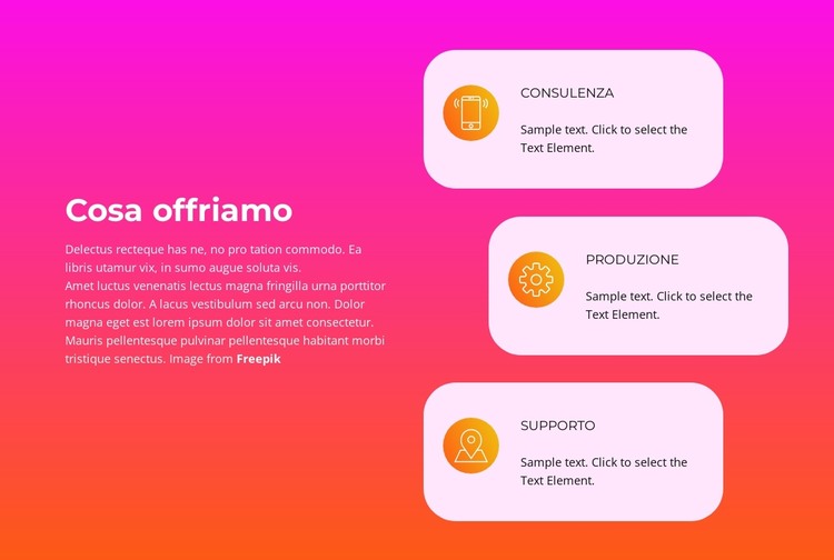 Milioni di visitatori in crescita Modello HTML