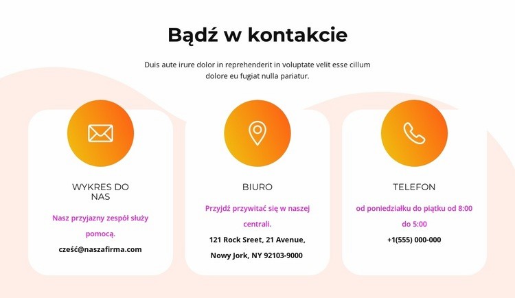 Budynek łączący Projekt strony internetowej