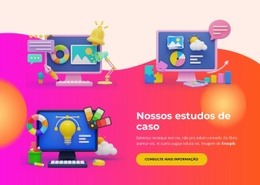 Design De Site Premium Para Tarefa Mensal De SEO