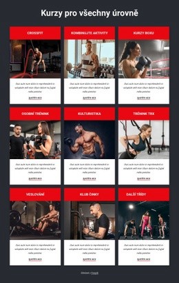 Nejkreativnější Téma WordPress Pro Sportovní Kurzy Pro Všechny Úrovně