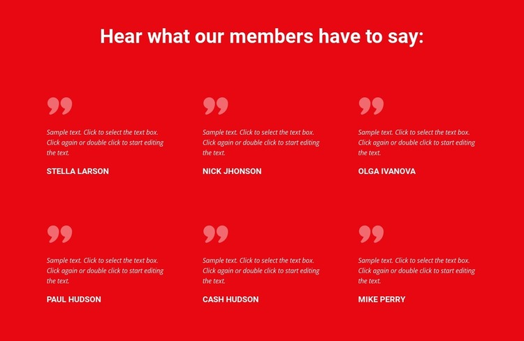 Hear what our members have to say WordPress Website Builder