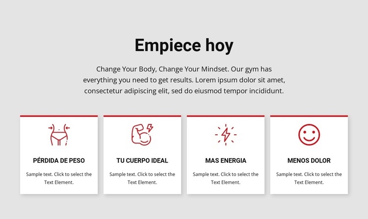 Programas de entrenamiento y entrenamiento. Creador de sitios web HTML