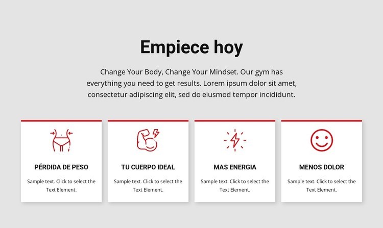 Programas de entrenamiento y entrenamiento. Diseño de páginas web