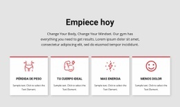 Programas De Entrenamiento Y Entrenamiento. - Página De Inicio De Funcionalidad