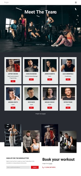 Our Coaches Are Professionals - Free HTML5 Template