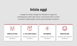 Generatore Di Siti Web Esclusivo Per Allenamento E Programmi Di Allenamento