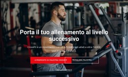 Pagina HTML Per Le Nostre Classi Allenano La Mobilità, La Forza, Il Condizionamento E Altro Ancora