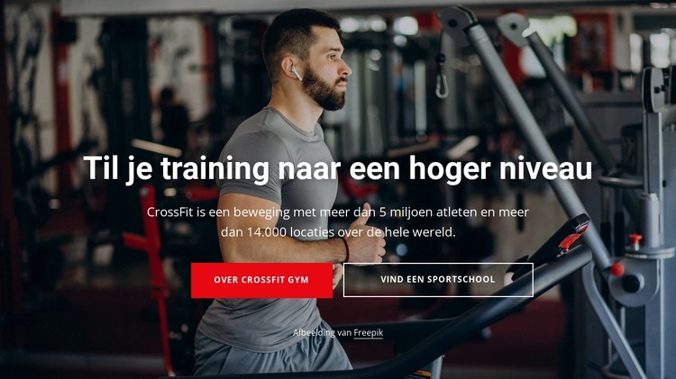 Onze lessen trainen mobiliteit, kracht, conditie en meer HTML-sjabloon