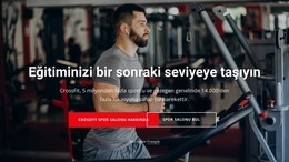 Sınıflarımız Hareketlilik, Güç, Kondisyon Ve Daha Fazlasını Eğitiyor - HTML Sayfası Şablonu