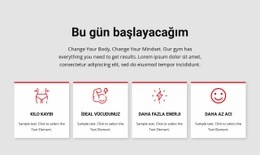 Egzersiz Ve Eğitim Programları Için Özel Web Sitesi Oluşturucu