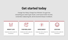 Workout And Training Programs - Ultimate Web Page Design