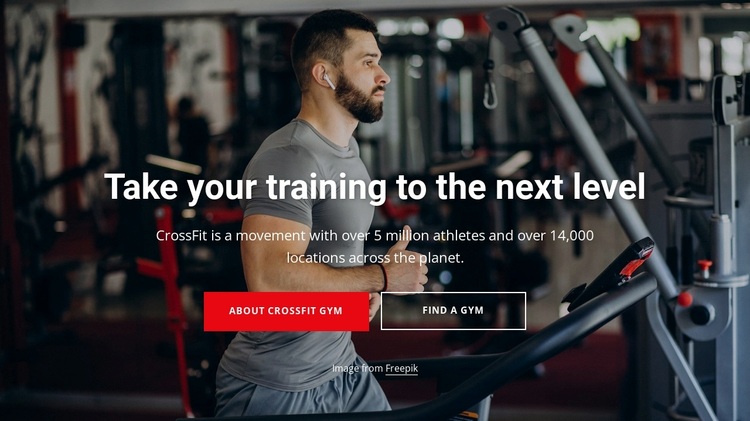 Our classes train mobility, strength, conditioning and more Website Design