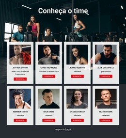 Treinadores De Crossfit - Website Creator HTML