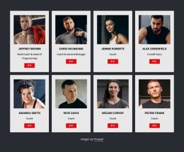 Gym Coaches - Professional Website Template