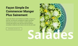 Manger Plus Sainement - Créateur De Sites Web Polyvalent