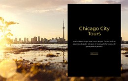 Chicago City Tours - Drag And Drop HTML Builder