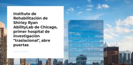 Página HTML Para Hospital De Investigación