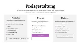 Andere Preispläne Für Creator-Anzeigen